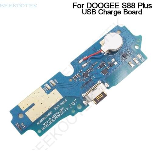 New Original For DOOGEE S88 Plus Smartphone Charging Port Board USB Charge Board Micphone With Vibrator Repair Replacement Parts