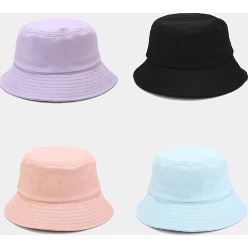 Unisex Summer Foldable Bucket Hat Fish Women Outdoor Sunscreen Cotton Fishing Hunting Cap Sports Men Bob Chapeau Sun Hats 2022