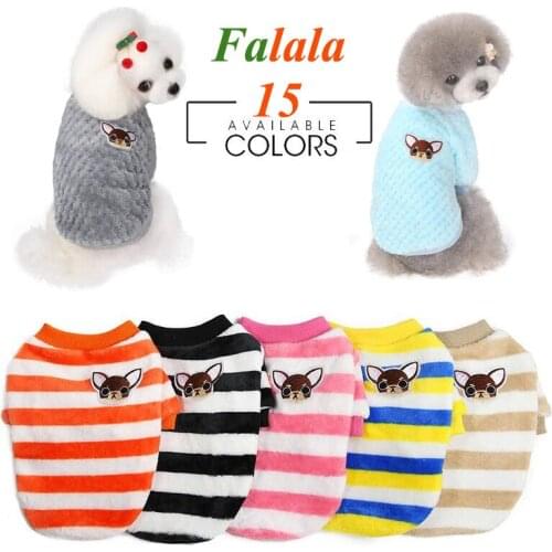 Dog Sweater for Small Medium Large Dog/Cat Warm Soft Flannel Pet Clothes for Puppy Small Dog Girl/Boy Dog Sweaters Vest Shirt
