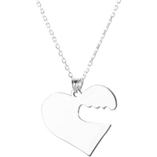 Women Handmade Silver Necklace Lock and Key Couples Necklace Lock and Key Couples Pendant Solid 925 Sterling Silver