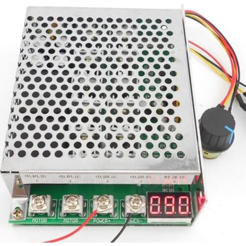 1PC Brush Motor DC 12V 24V 36V 48V 5500W High Power 100A Reversible Motor Controller Adjusting Flow Potentiometer (linear) Speed