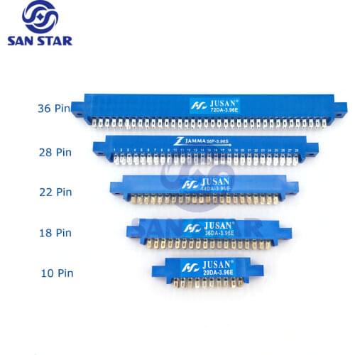 10 pcs of 10 Pin Jamma Edge Connector for Arcade game machine/arcade parts