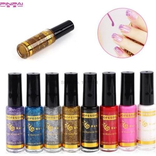 1000pcs Manicure Nail Polish Drawing Pen 3D Glitter Sequins Dot Flower Painting Flower Pen Nail Polish Painting Pen