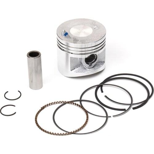140cc Motorcycle 55mm Piston 15mm Pin Piston Set For Lifan 140 1P55FMJ LF140 Horizontal Engines Dirt Pit Bike Parts