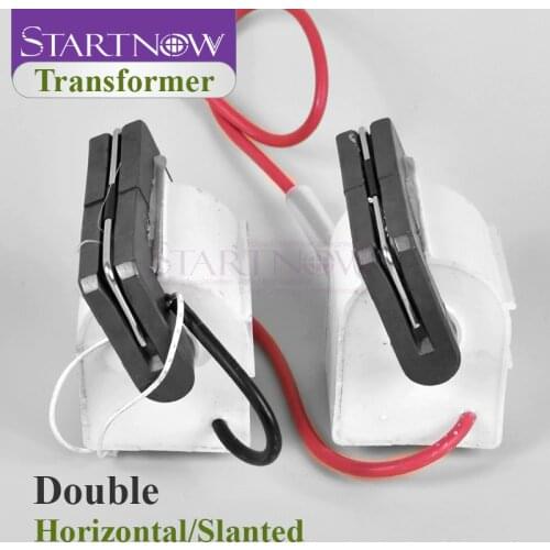 2pcs /lot Double Laser High Voltage Transformer Flyback Ignition Coil For 60W 80W 100W DY10 DY13 CO2 Laser Power Supply Parts