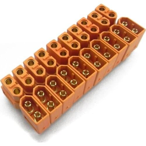 20Pcs 10Pairs XT60 Connectors Male Female Bullet Plugs For RC LiPo Battery Plug Battery Connector Set RC Motor Parts