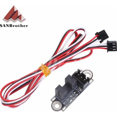 SANBrother Optical Endstop 3D Printer Parts Optical Switch Sensor Photoelectric Light Control Limit endstop switch Module 1M Cab