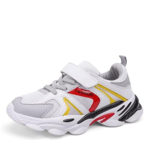 2021 Summer Low Cut Kids Sport Shoes For Boys Running Sneakers Breathable Girls Fashion Shoes Platform Light Casual Shoes