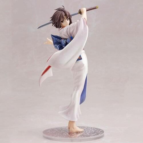 18cm Kara No Kyoukai Anime Figurines 1/8 Scale 2nd Generation Kimono Ryougi Shiki PVC Action Figure Collection Model Toys Gift