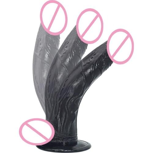 50LF Flexible Dildo With Suction Cup Beginner Women Men Sex Plug Realistic Adult Toys