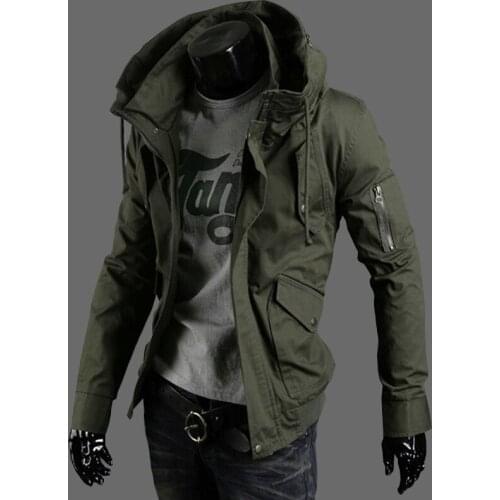 2021 Hot Sale High Quality Fashion Men Jacket Mens Casual Jacket Slim Coat For Men 3 Colors Large Size S-5XL
