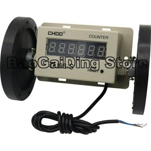 DJ96-S Length Measure Meter Textile Fabric Meter Counter Electronic Digital Counter 220V/380V/24V/12V/110V/36V Meter Counter