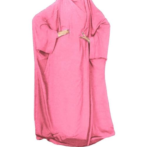 Jilbab Abaya Dubai Women Khimar Hijab Prayer Dress Caftan Muslim Islamic Clothing Ramadan Robe Femme Musulmane Womens Abayas