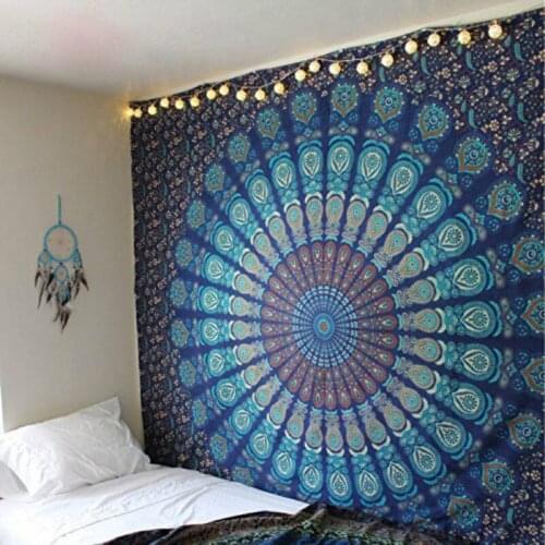 Novelty Bohemian Mandala Background Cloth Fashion Home Atmosphere Decoration Products Nordic Style Living Room Bedroom Tapestry