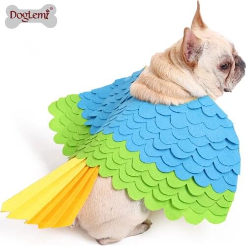 Dog Clothes 2 In One Funcitonal Bird Design Pet Costume Dog Snuffle Mat Dog Halloween Party Cosplay Clothes Drop Shipping