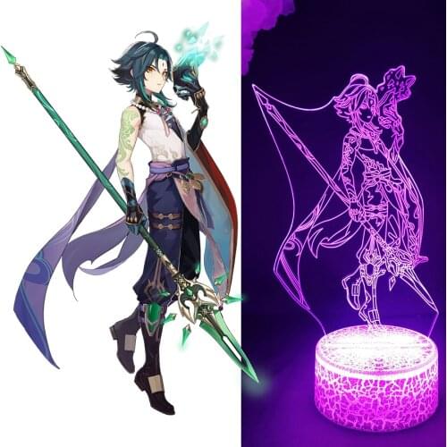 Custom 3D Night Light LED Upward Lighting Acrylic Art Lamp