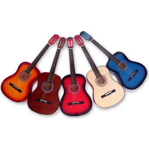 Hot style adult instrument guitar 38 inch wholesale basswood guitar beginner guitar instrument manufacturer direct free shipping