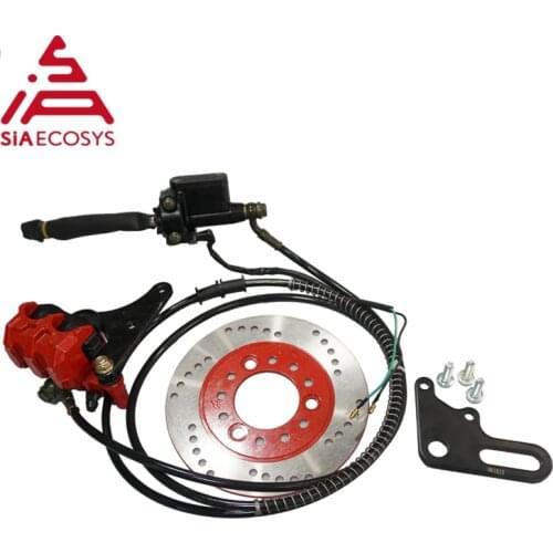 QS high quality Hydraulic Brakes Electric Scooter Disc Brake Set for electric scooter electric motorcycle