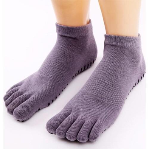Clearance Sale Five Toes Non-slip Ankle Socks Summer Breathable Dance Gym Sport Short Socks Women Quick-Dry Ankle Socks