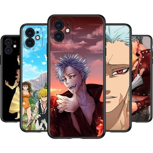 Silicone Cover The Seven Deadly Sins Ban For Apple IPhone 12 Mini 11 Pro XS MAX XR X 8 7 6S 6 Plus 5S SE Phone Case
