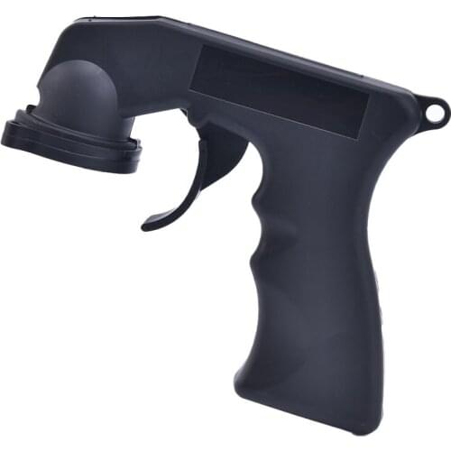 Spray Adaptor Paint Care Aerosol Spray Gun Handle with Full Grip Trigger Locking Collar Car Maintenance