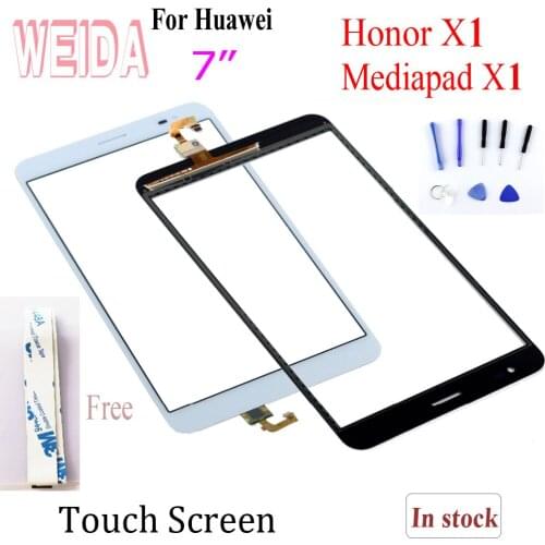 WEIDA Replacment 7" For Huawei MediaPad X1 Honor X1 Touch Screen 7D-501L 7D-501U For Huawei Honor X1 Touch screen panel