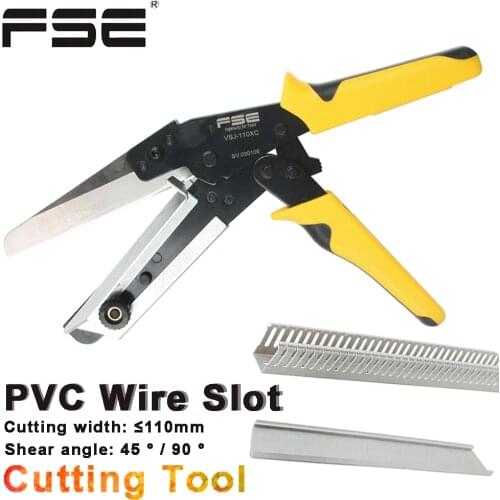 1Pc 45 90 Degree Trunking Scissor Multi Angle Mitre Wire Duct Cutter PVC PE PPR Plastic Pipe Cutting Trim Cutter VSJ-110XC