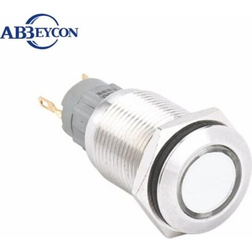 16mm Red Green Amber Ring LED 24V Directional Car Vehicle Truck Boat Universal Signal Warning Dash Bulb Indicator Pilot Lamp