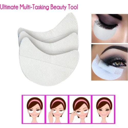 200pcs Ultimate Multi-Tasking Beauty Tool Eye makeup application Paper Eye Shadow Shield Patches