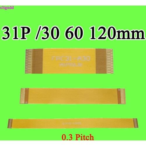 30 60 100 150 200 250 350 MM 0.3MM Pitch Type A MiPi 31 33 35 39 41 45 51 67 71 P FPC Cable FFC Line Cable Gold Plated Line Wire