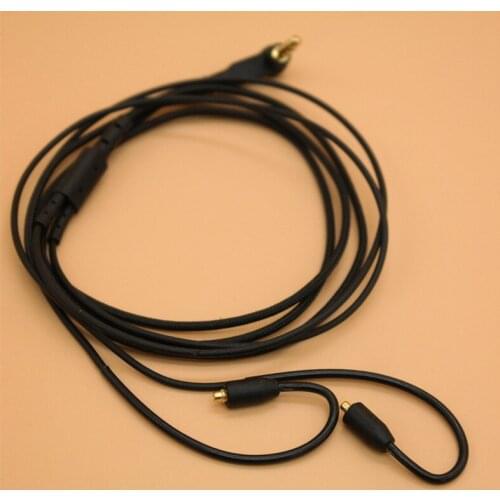 DIY headphone Audio Cables line For Shure SE215 SE315 W40 W50 W60 W80 Port Earphone Cable for Andrews iphone ipad MP3 MP4