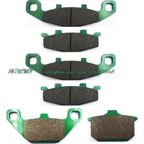 For KAWASAKI 1000 Z GTR 1994 - 2003 Disc Brake Pads Pill Front Rear 2002 2001 2000 1999 1998 1997 1996 1995