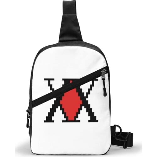 Hunter X Hunter Chest Bag Waterproof Fashion Sling Bag Polyester Running folding Pouch Bag