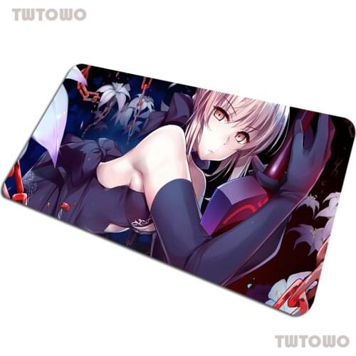 Saber Alter Mouse Pads 90x40cm Cute Pad To Mouse Notbook Computer Mousepad Gift Pc Gaming Mousepad Gamer Keyboard Mouse Mat