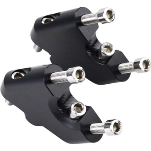 For CFMOTO 650NK 400NK 2016-2019 Motorcycle Handlebar Riser Up Backs Moves Bracket Kit Handle Bar Riser Mount Clamp