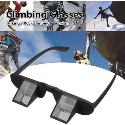 Lazy Refractive Glasses Climbing Goggles Prism Spectacles Reanding Watching TV Polarization Clear Vision Ergonomic Design Hiking