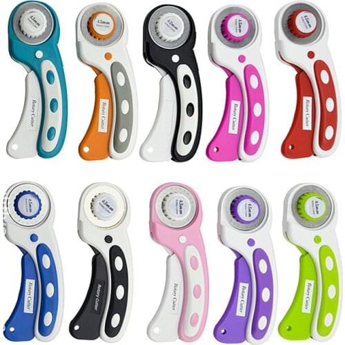 Roller Cloth Cutting Knife Cloth And Leather Sharp Cutting Knife Rotating Roller Manual Labor-saving Cloth Cutting Round Hob