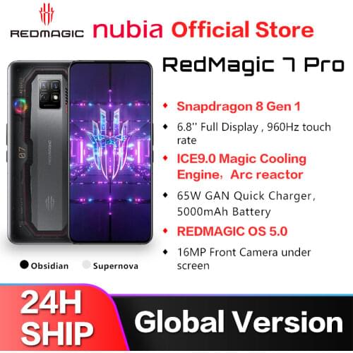 Global Version Nubia Red magic 5S Gaming Smartphone Redmagic 5S 5G Game Mobile Phone Snapdragon 865 NFC 6.65"