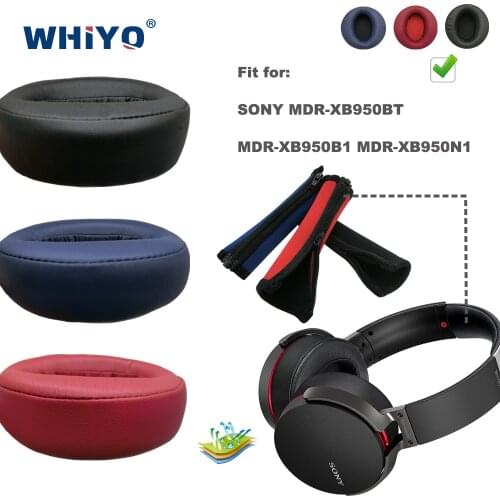 Replacement Ear pads & Headband for SONY MDR-XB950BT MDR-XB950B1 MDR-XB950N1 Headset Bumper Earmuff Cover Cushion