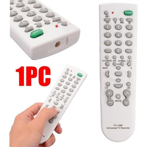 1pc Universal Remote Controller High Quality Home TV Remote Control Low-power Chip 2xAA Batteries Remote Control 169 x 49 x 28mm