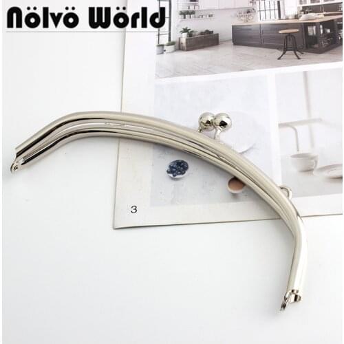 2-10-20 pieces 21*7.5cm Silver Aluminum Bag Handles Purse handles purse hardware handle for bag