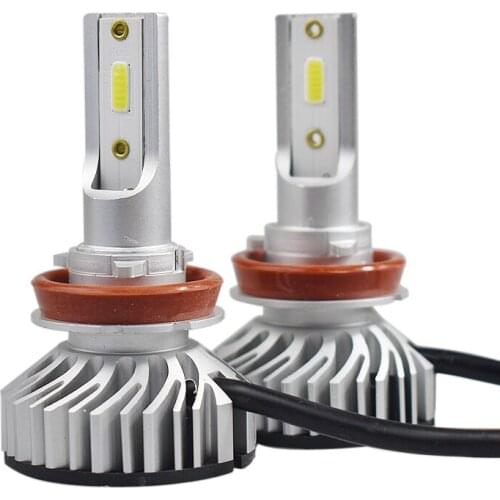2PCS Mini Size H7 Led Canbus Bulb 72W 8000LM Car headlight H4 Hi/Lo Beam H1 LED H3 H9/H8 6500K Led 24V 12V H11 Fog Lights