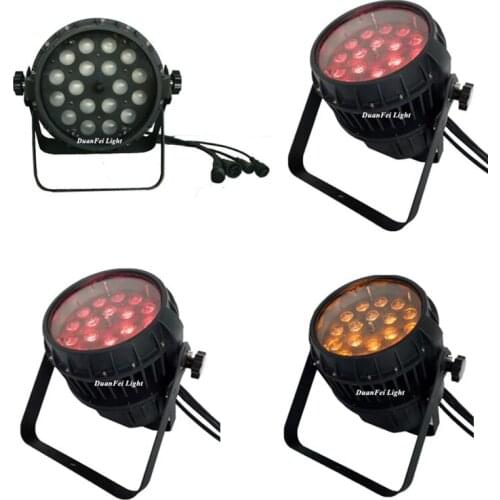 24pieces 18x15w Zoom led par rgbwa ip65 led par can 5in1 outdoor led spot zoom