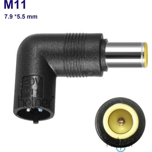 7.9 x 5.5 mm 3 Pin DC Tip for Universal Laptop Adapter Car Charger Connectors 20V 3.25A 4.5A for IBM Laptop