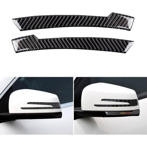 Car Rearview Mirror Anti-rub Strip Anti-collision Sticker Trim For Mercedes Benz A/B/C/E/G/R GLA GLE GLK CLS GLS CLASS W204 W212
