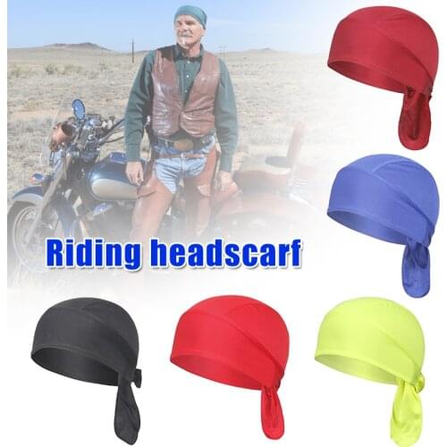 Quick Dry Bandana Pirate Hat Absorbing Sweat Cycling Headwear Outdoor Sports -OPK