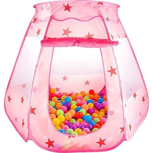 Baby Play Tent House Wigwam for Children Kids Balls Pit Pool Tent Portable Indoor Pop Up Toys Tent for Girls Playhouse