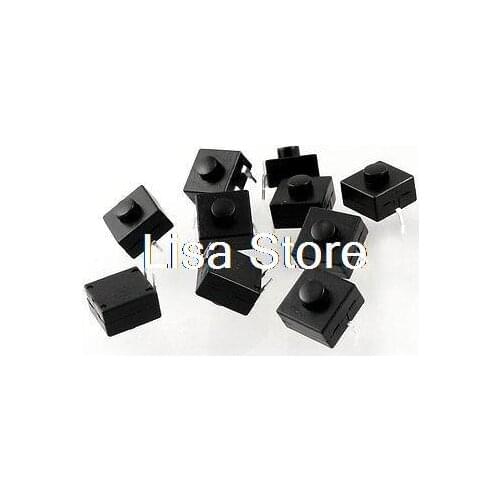 Flashlight Electric Torch Push Button Switch 3 Pin DC 30V 1A Wtqpu