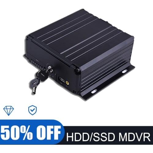 HYFMDVR Source factory 4 Channel AHD High Definition Vehicle Hard Disk mobile dvr Bus/truck