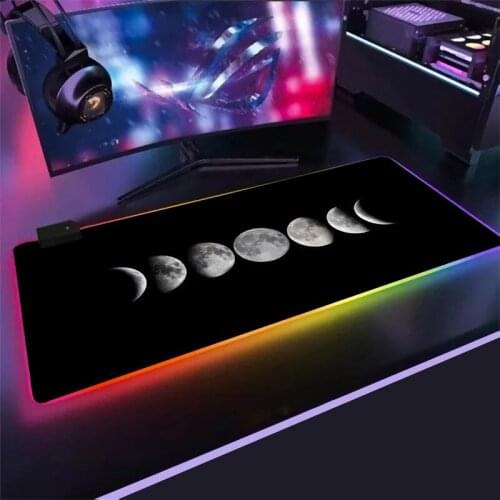 ASTRONAUT GALAXY Design large RGB 90x40 cm Anti-Slip Rubber Base Gaming Mouse Pad Desktop Laptop Keyboard mouse pad carpet mat